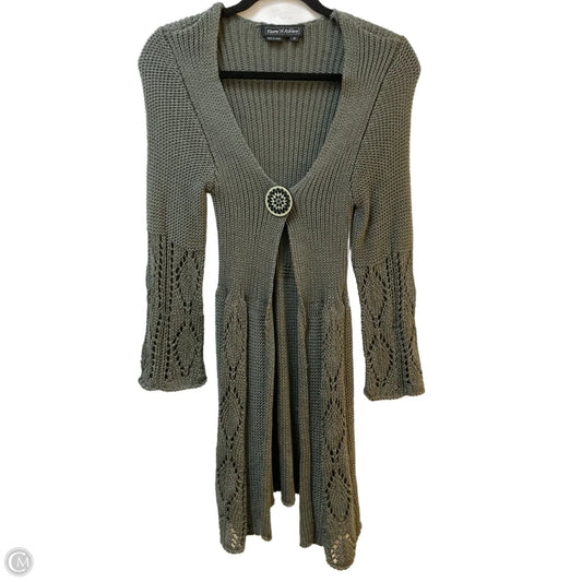 Sweater Cardigan By Cmb In Green, Size: S