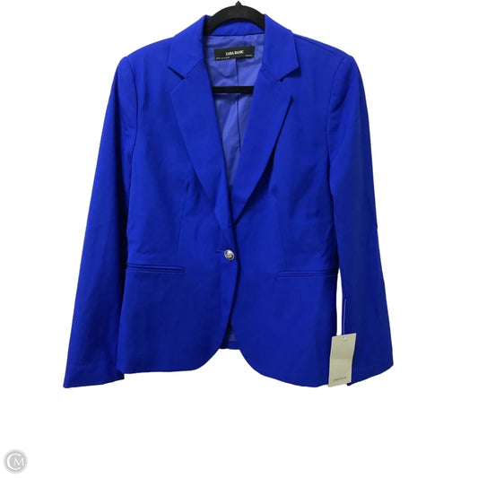 Blazer By Zara Basic In Blue, Size: M
