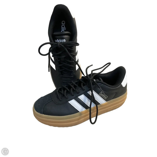 Shoes Athletic By Adidas In Black & White, Size: 7