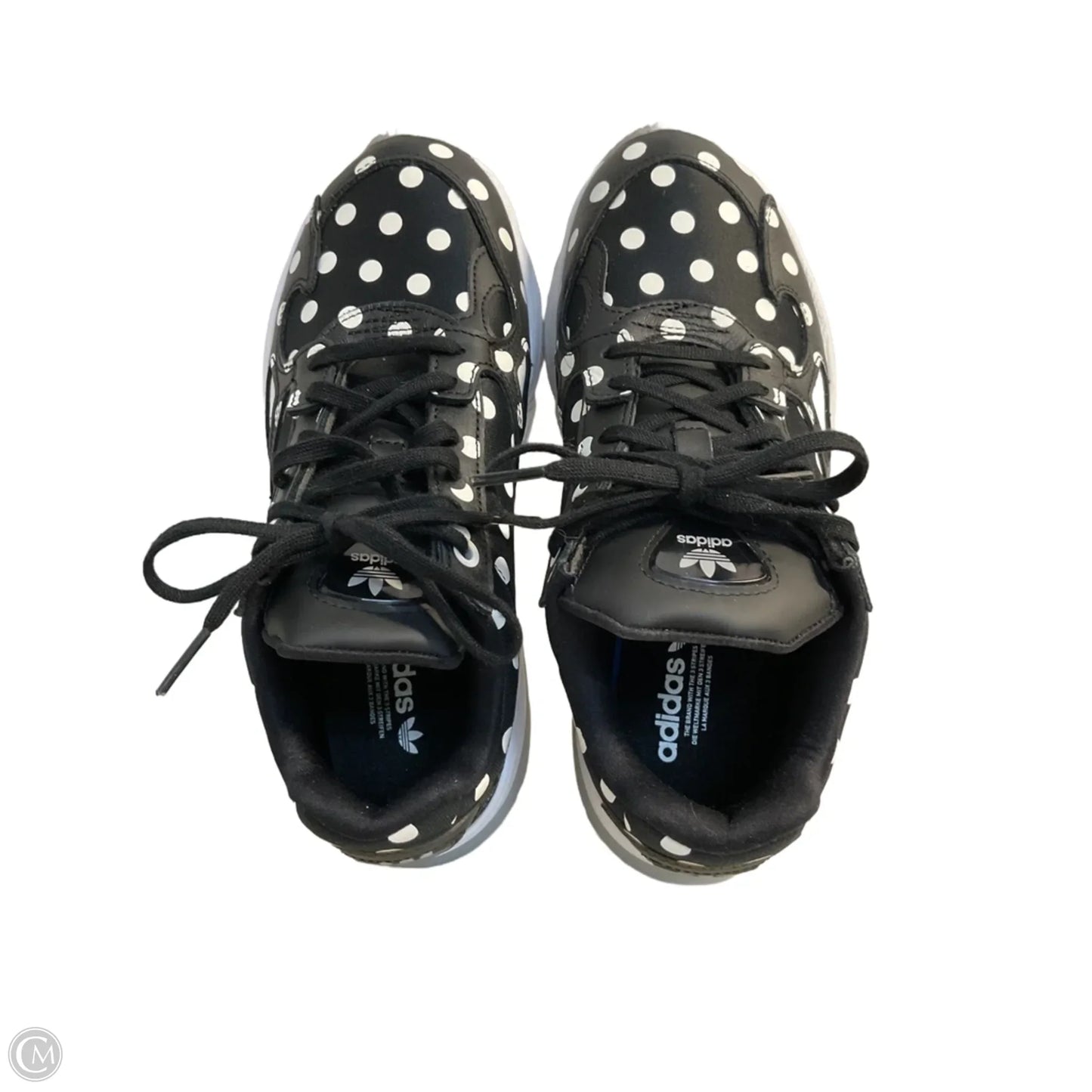 Shoes Athletic By Adidas In Polkadot Pattern, Size: 7