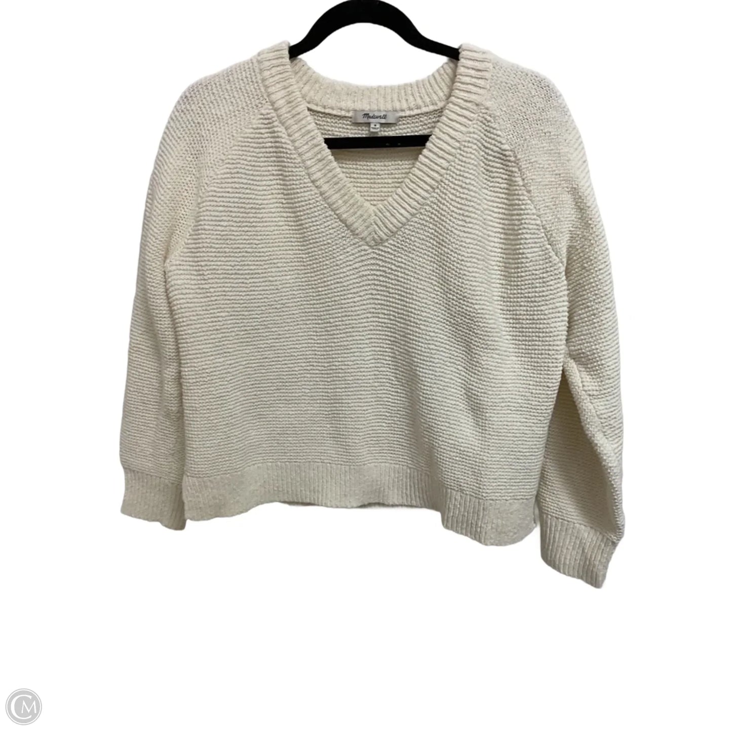 Sweater By Madewell In Cream, Size: M