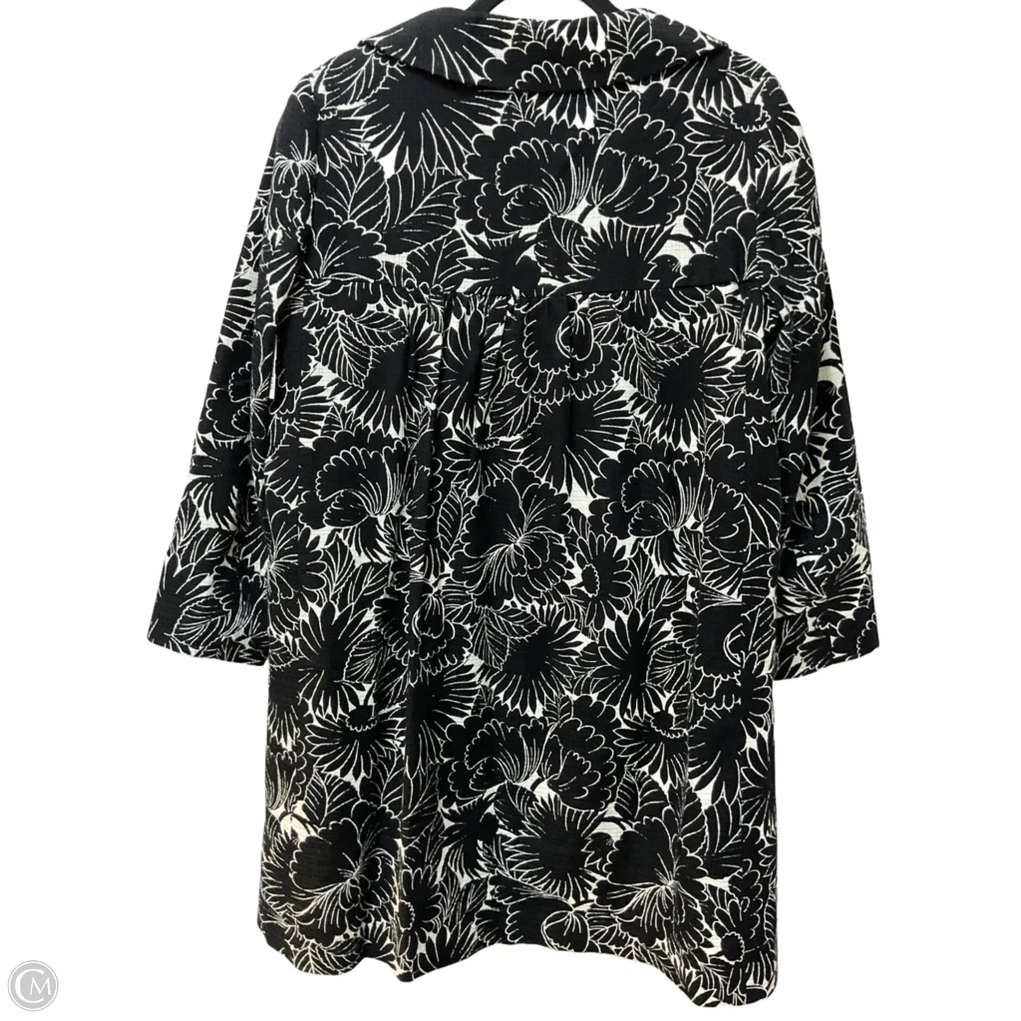 Jacket Other By Ann Taylor In Black & White, Size: M