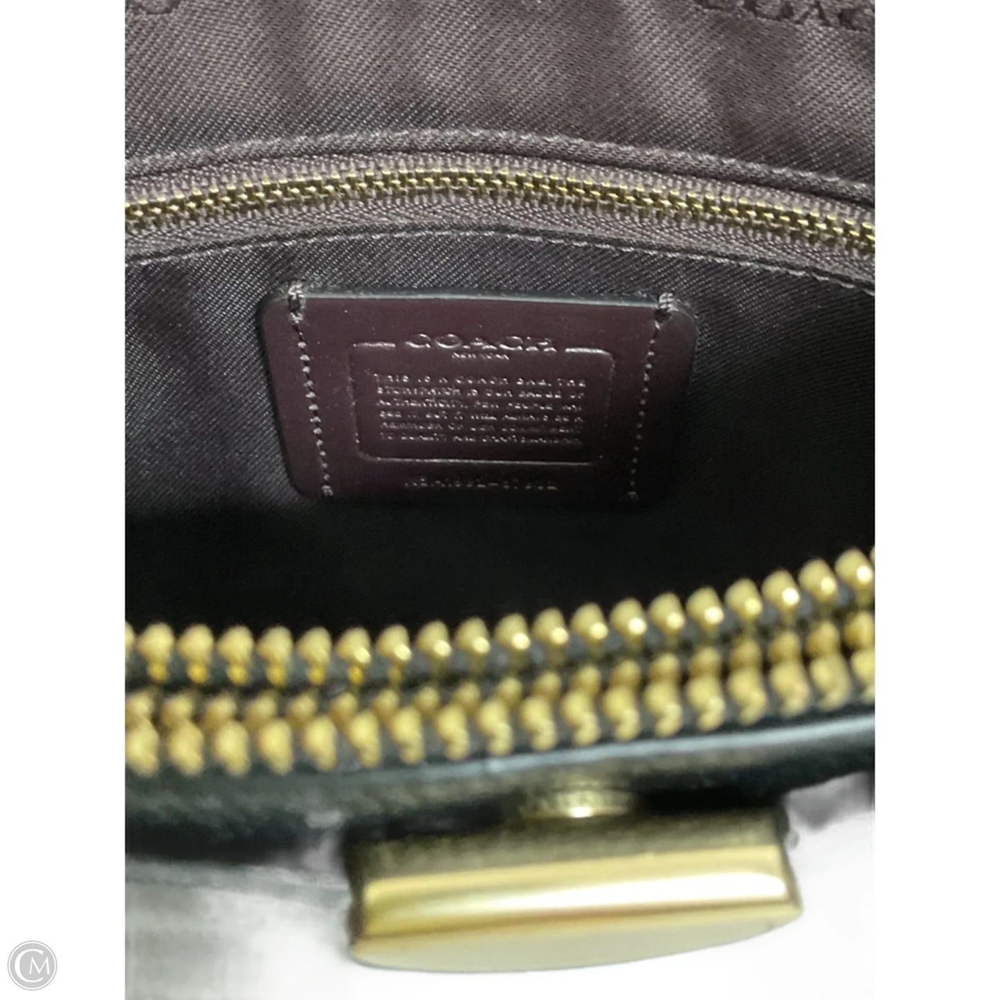 Handbag Designer By Coach, Size: Large