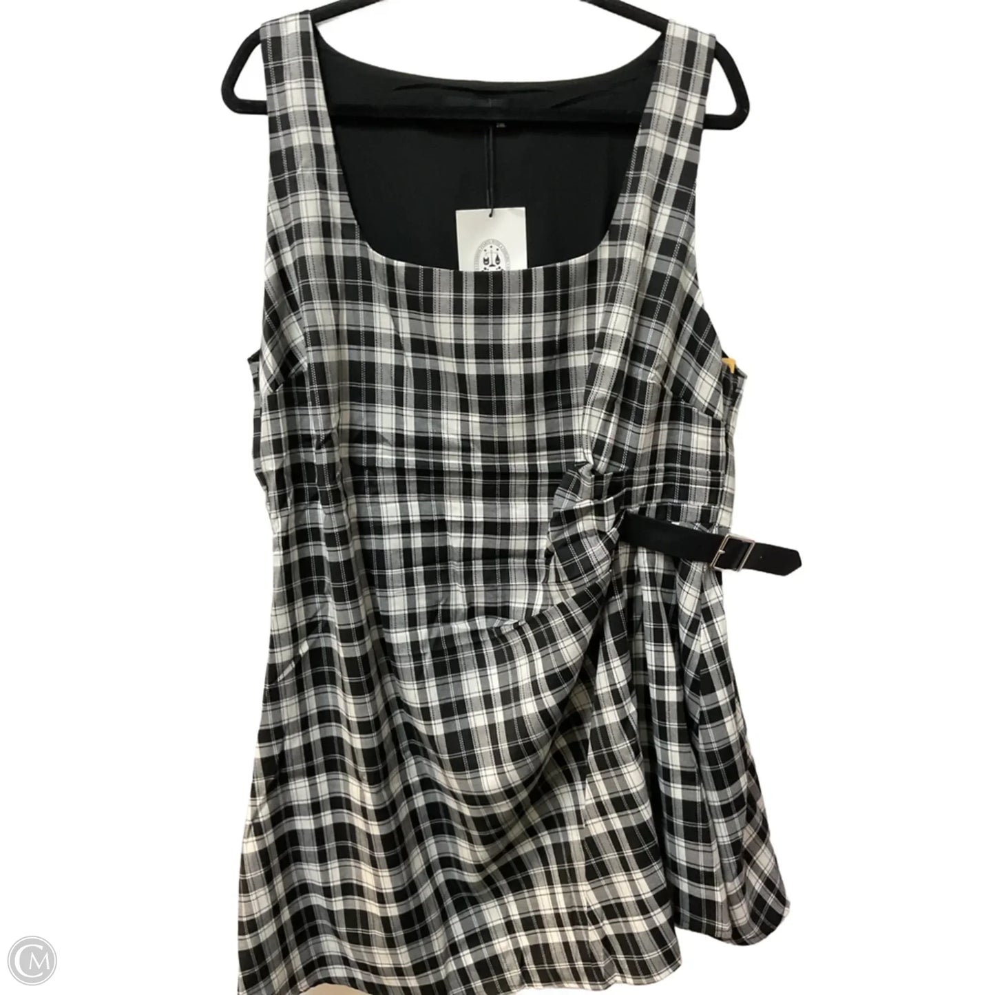Dress Party Short By Cider In Plaid Pattern, Size: 2x