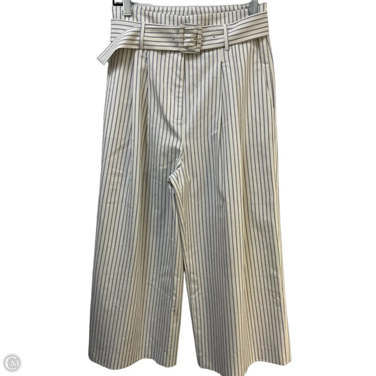 Pants Wide Leg By Antonio Melani In Blue & White, Size: 4