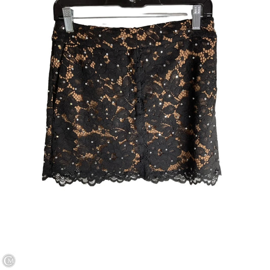 Skirt Mini & Short By Michael By Michael Kors In Black & Tan, Size: 0