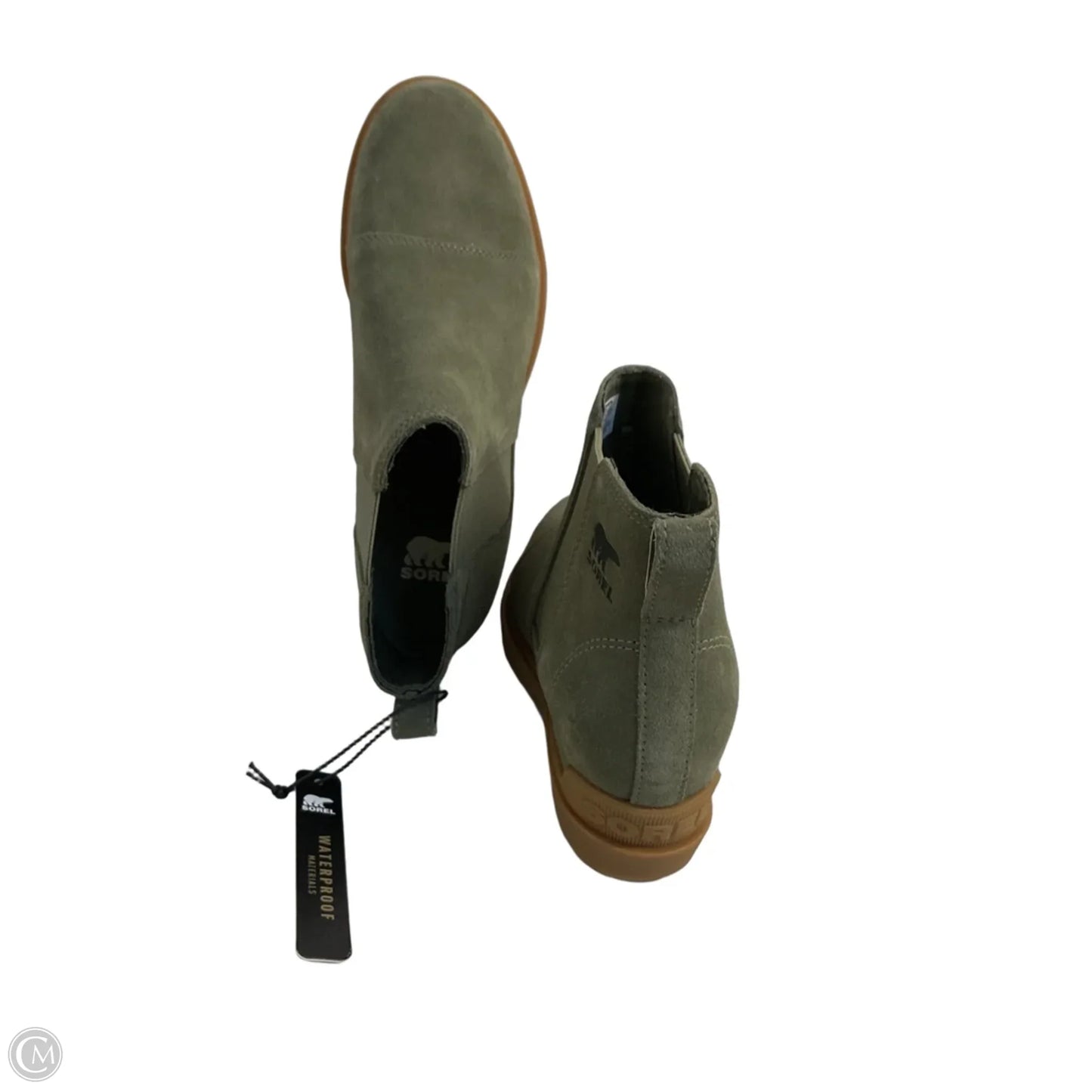 Boots Snow By Sorel In Green, Size: 8