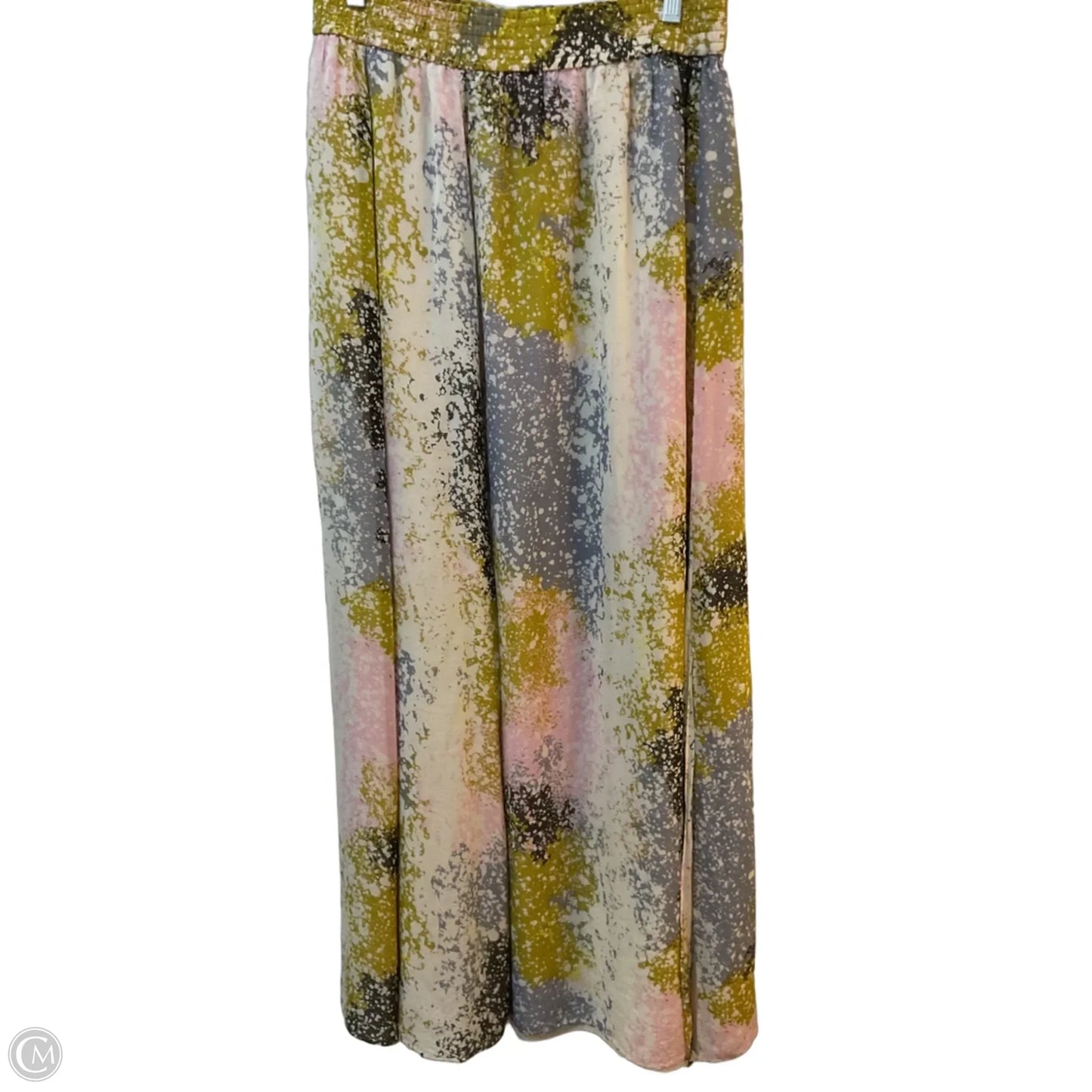 Skirt Designer By Diane Von Furstenberg In Gold & Pink, Size: M