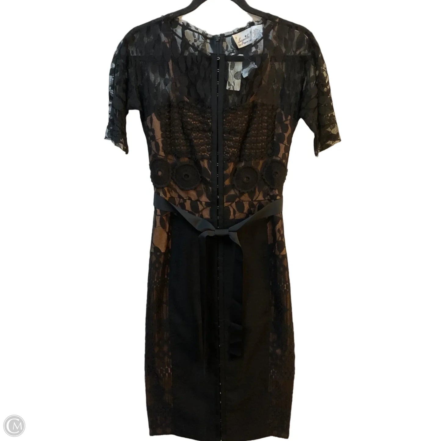 Dress Party Midi By Cma In Black & Brown, Size: Xs