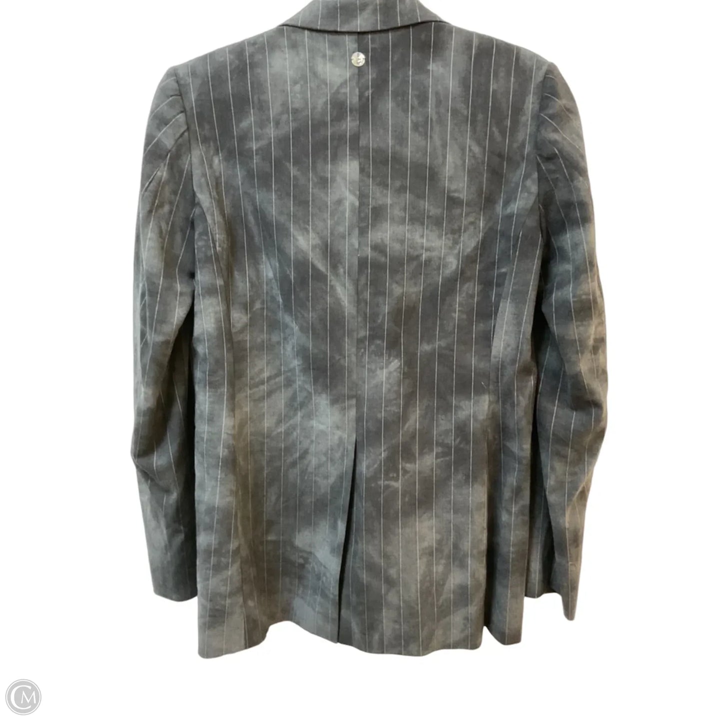 Blazer By Clothes Mentor In Grey, Size: S