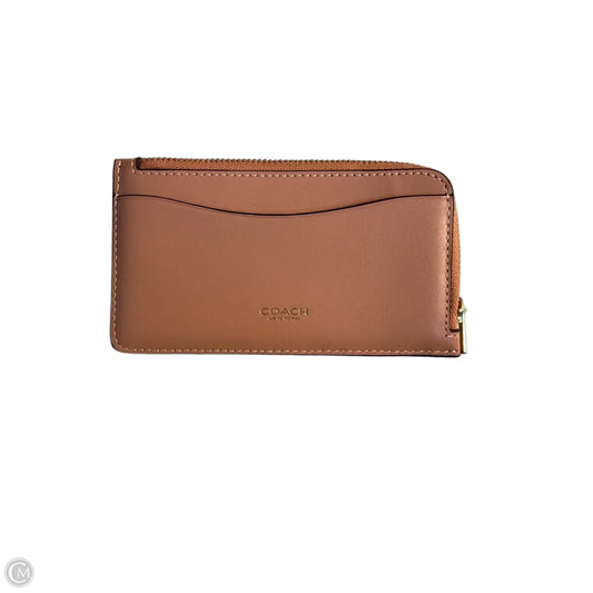 Id/card Holder Designer By Coach, Size: Medium