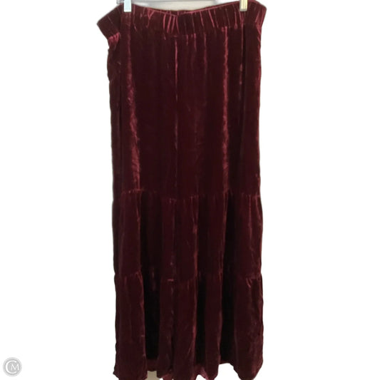 Pants Dress By Johnny Was In Maroon, Size: Xxl