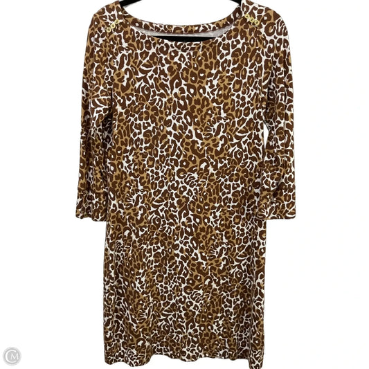 Dress Designer By Lilly Pulitzer In Animal Print, Size: M