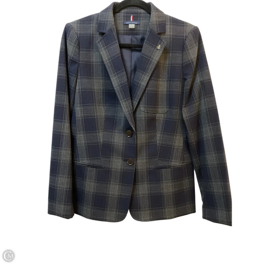 Blazer By Tommy Hilfiger In Plaid Pattern, Size: M