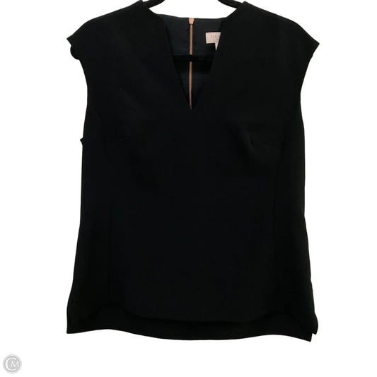 Blouse Sleeveless By Ted Baker In Black, Size: M
