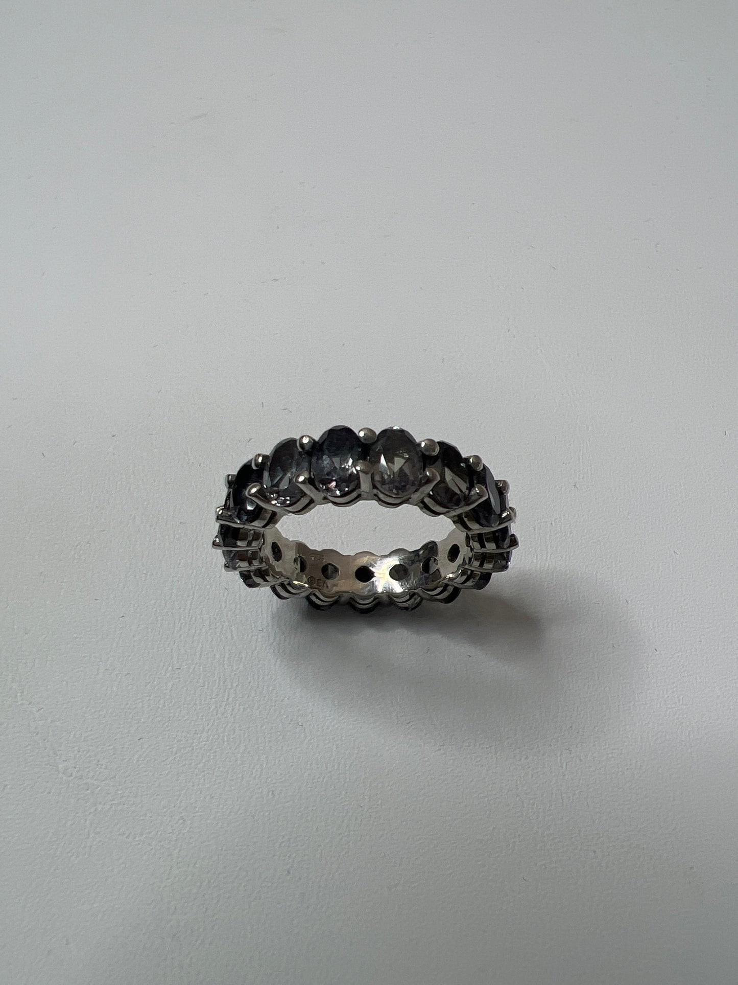 Ring Sterling Silver Cmb, Size 8.5