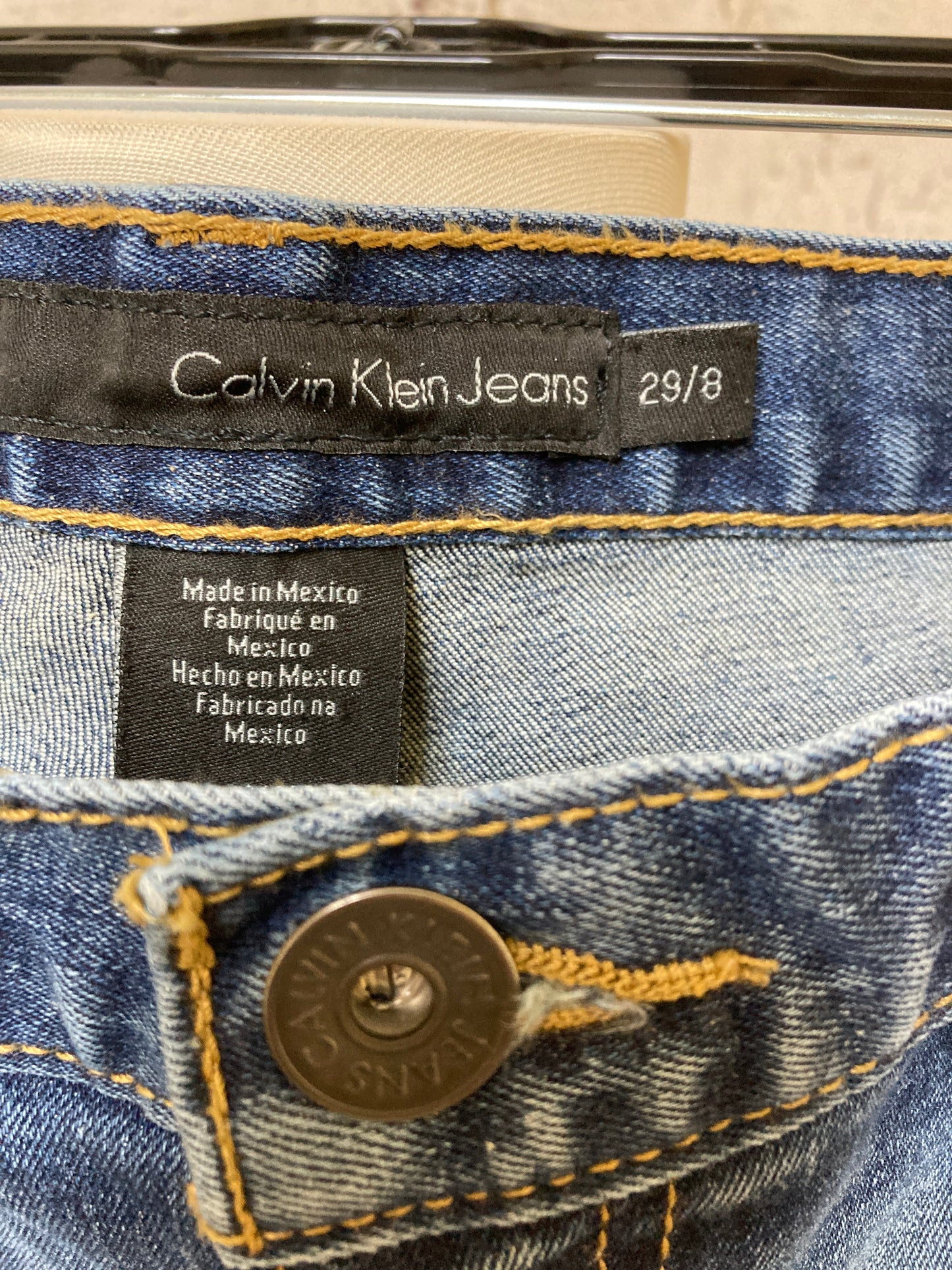 Jeans Flared By Calvin Klein  Size: 8