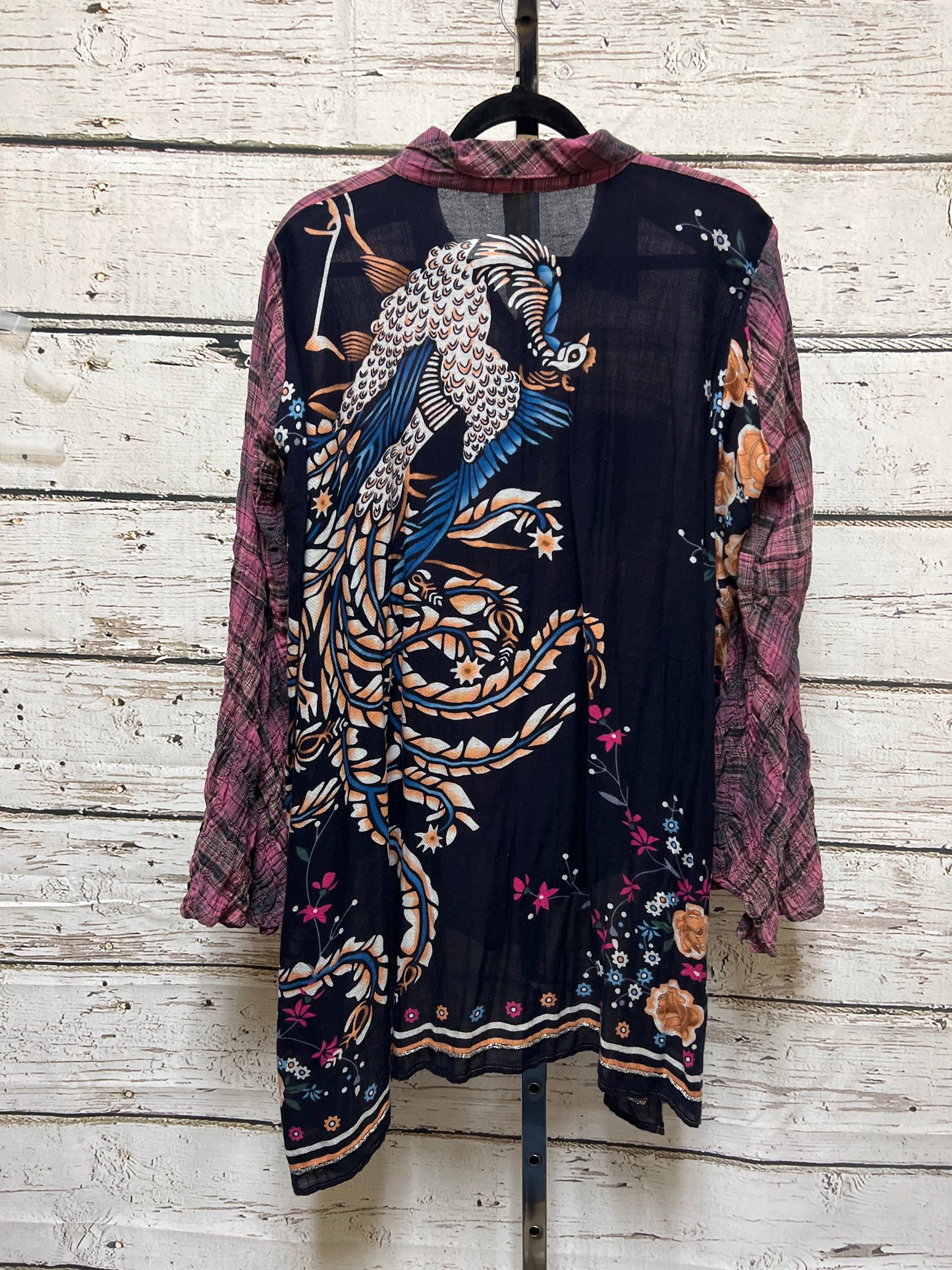 Tunic Long Sleeve By Aratta Silent Journey  Size: L