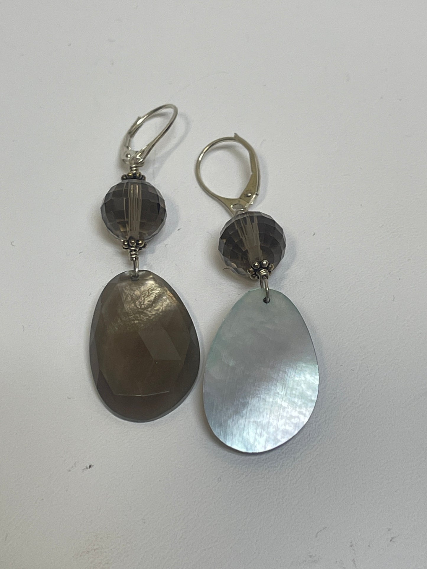 EARRINGS DESIGNER  CMB in TAUPE