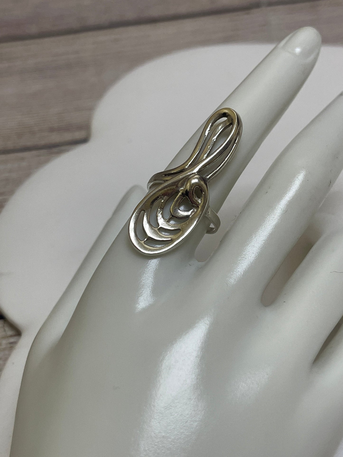 Ring Sterling Silver By Cmb, Size: 8