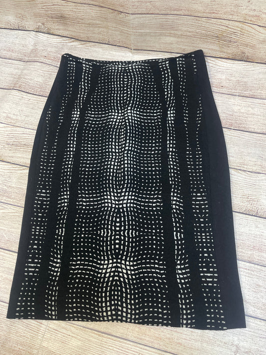 Skirt Designer By Diane Von Furstenberg In Black & White, Size: 2