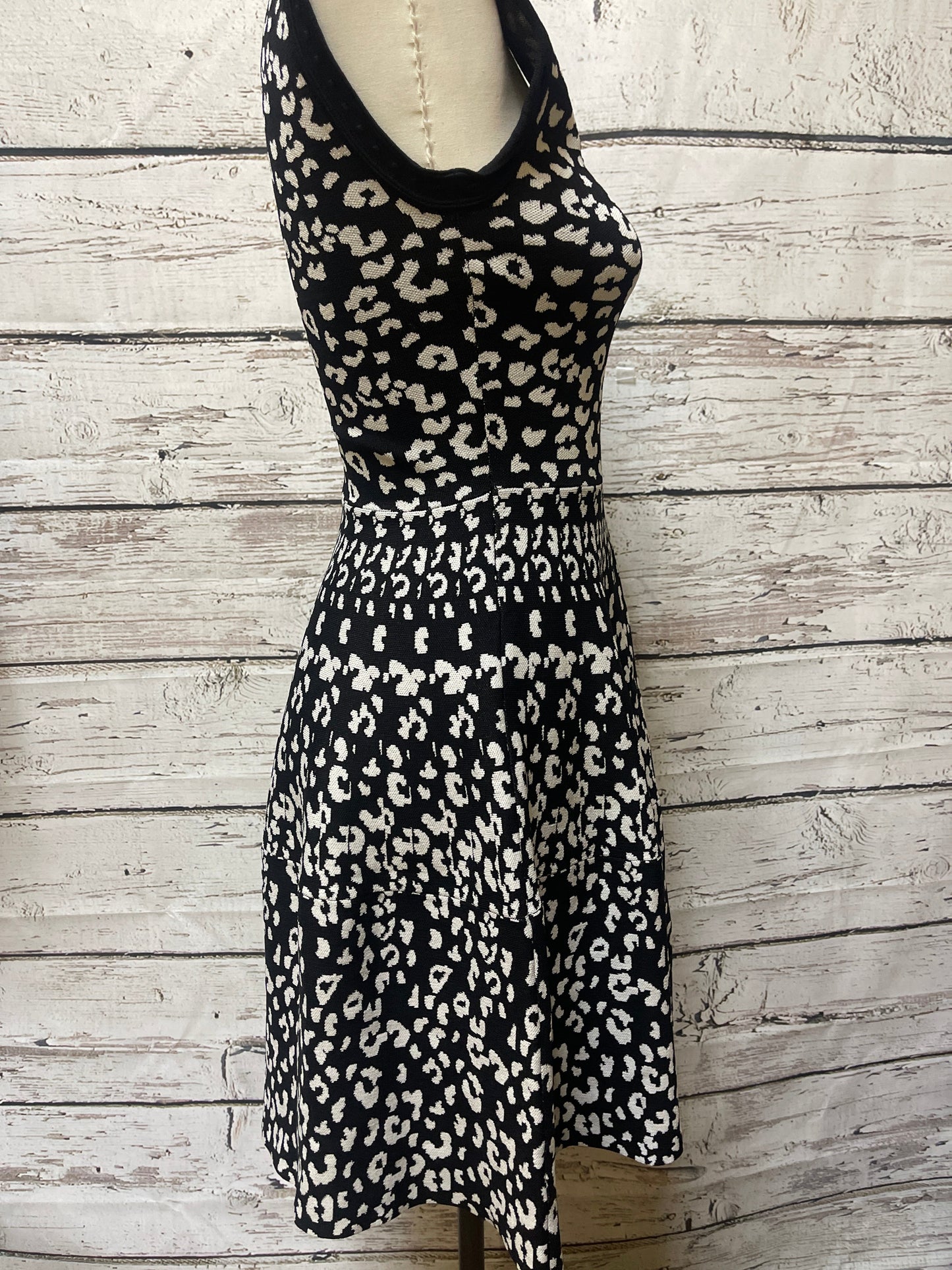 Dress Designer By Rebecca Taylor In Leopard Print, Size: Xs