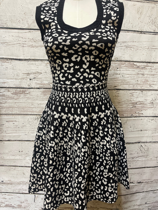 Dress Designer By Rebecca Taylor In Leopard Print, Size: Xs