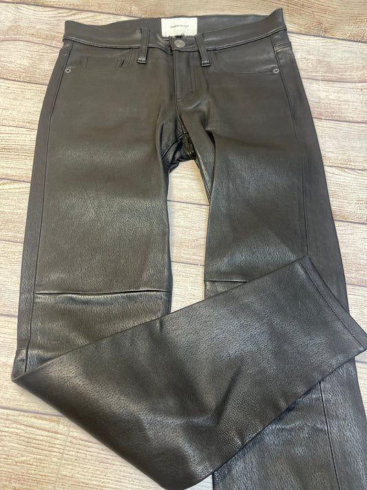 Pants Designer By Current/elliott In Black & Red, Size: 2