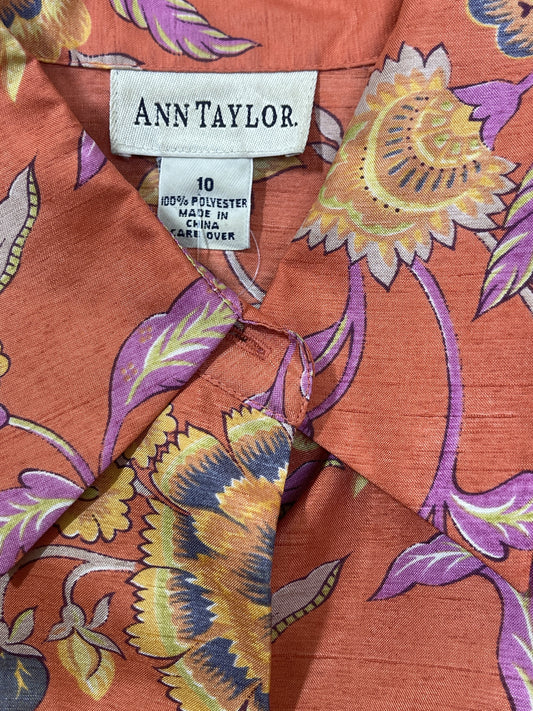 Blouse Long Sleeve By Ann Taylor  Size: 10