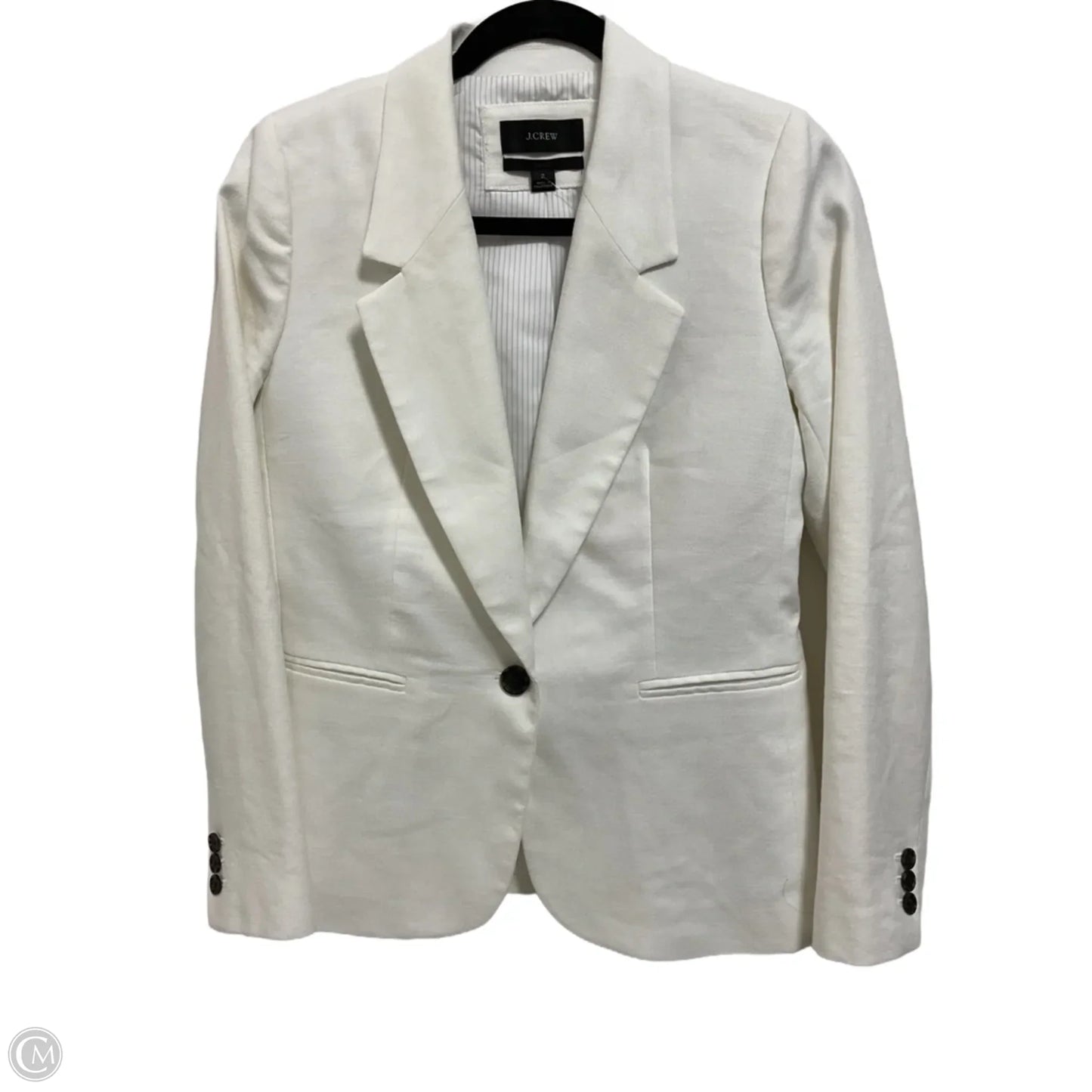 Blazer By J. Crew In Cream, Size: 2