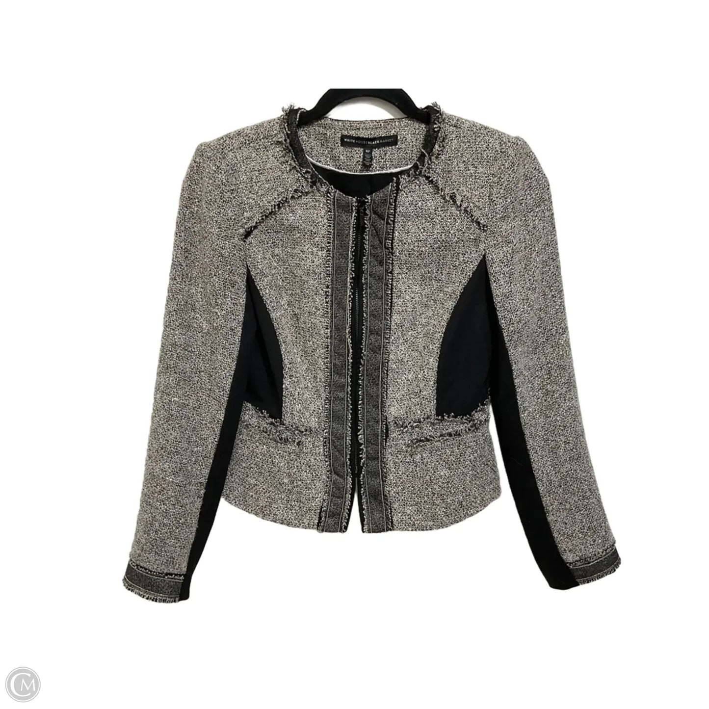 Blazer By White House Black Market In Black & Tan, Size: 8p