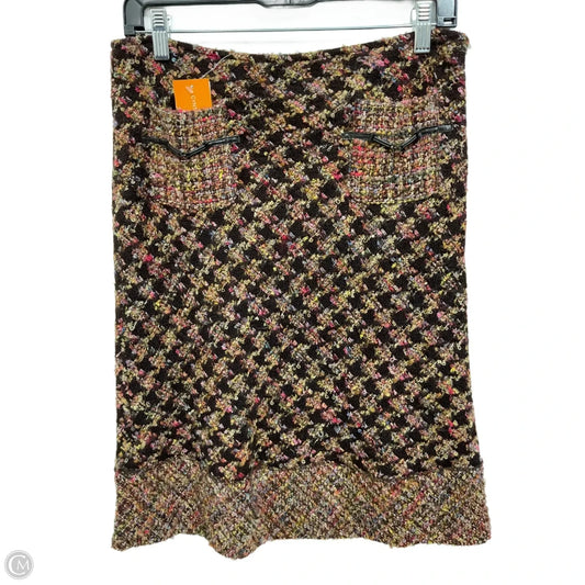 Skirt Mini & Short By Cynthia Steffe In Brown & Pink, Size: 10