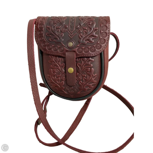 Crossbody Leather By Cmb, Size: Medium