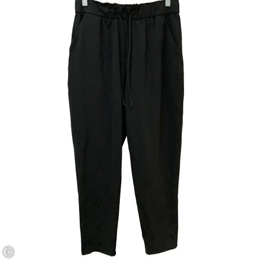 Athletic Pants By Lululemon In Black, Size: 8