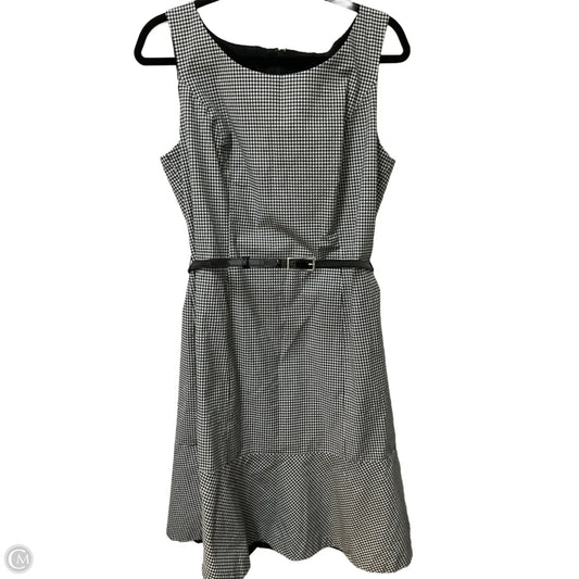 Dress Work By Talbots In Checkered Pattern, Size: 12