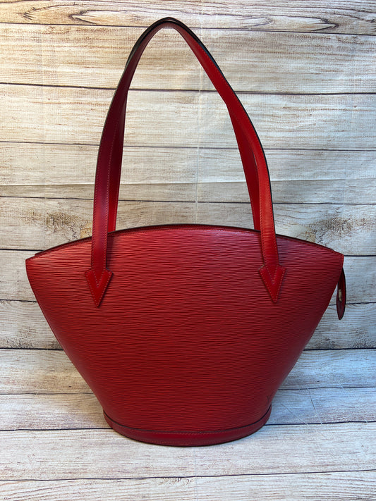 Handbag Leather By Louis Vuitton  Size: Large