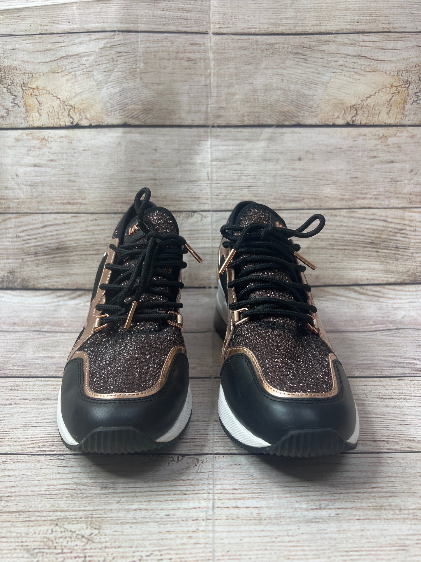 Bronze Shoes Athletic Michael By Michael Kors, Size 8.5