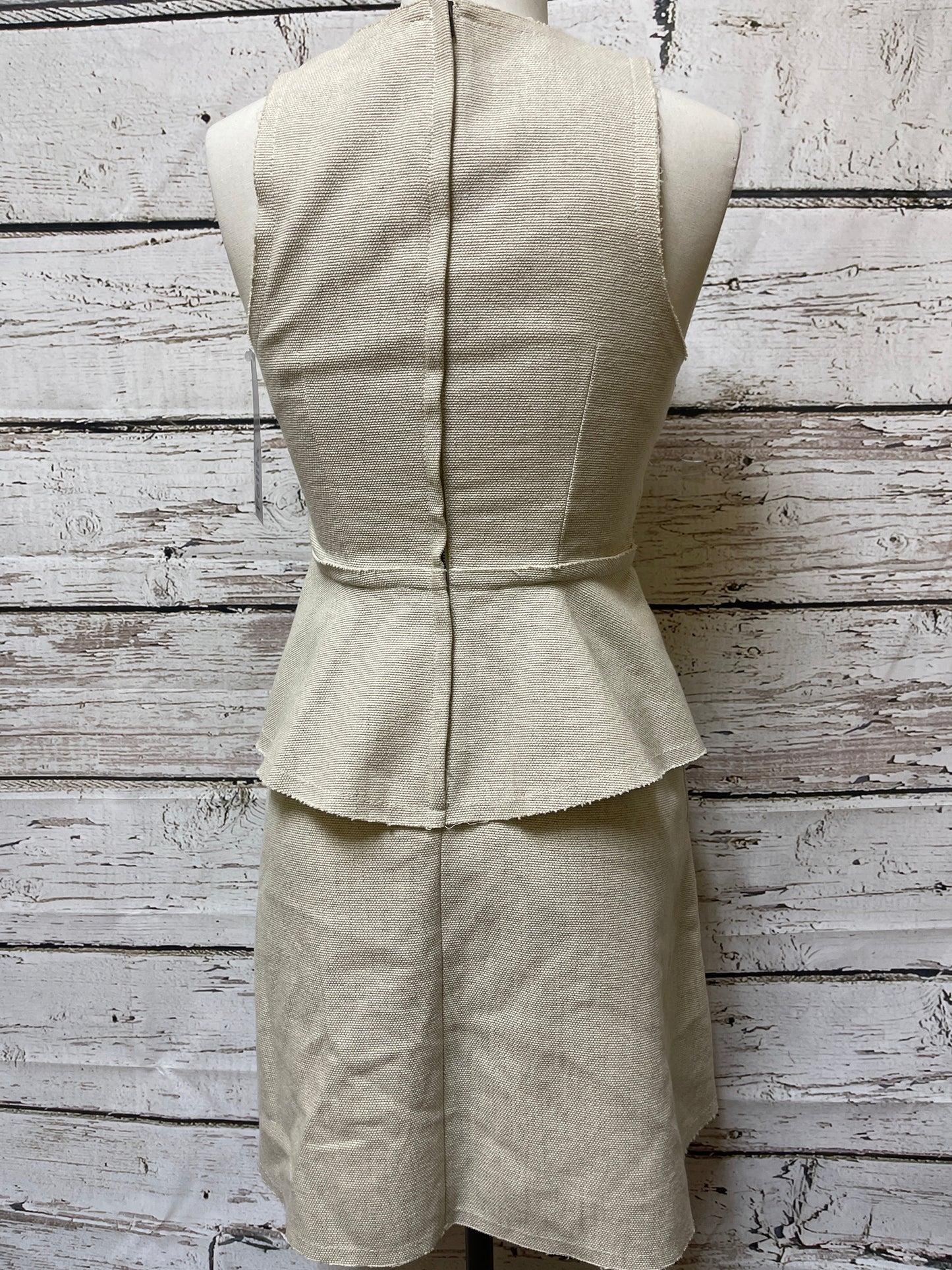 Dress Party Midi By Banana Republic In Beige, Size: S