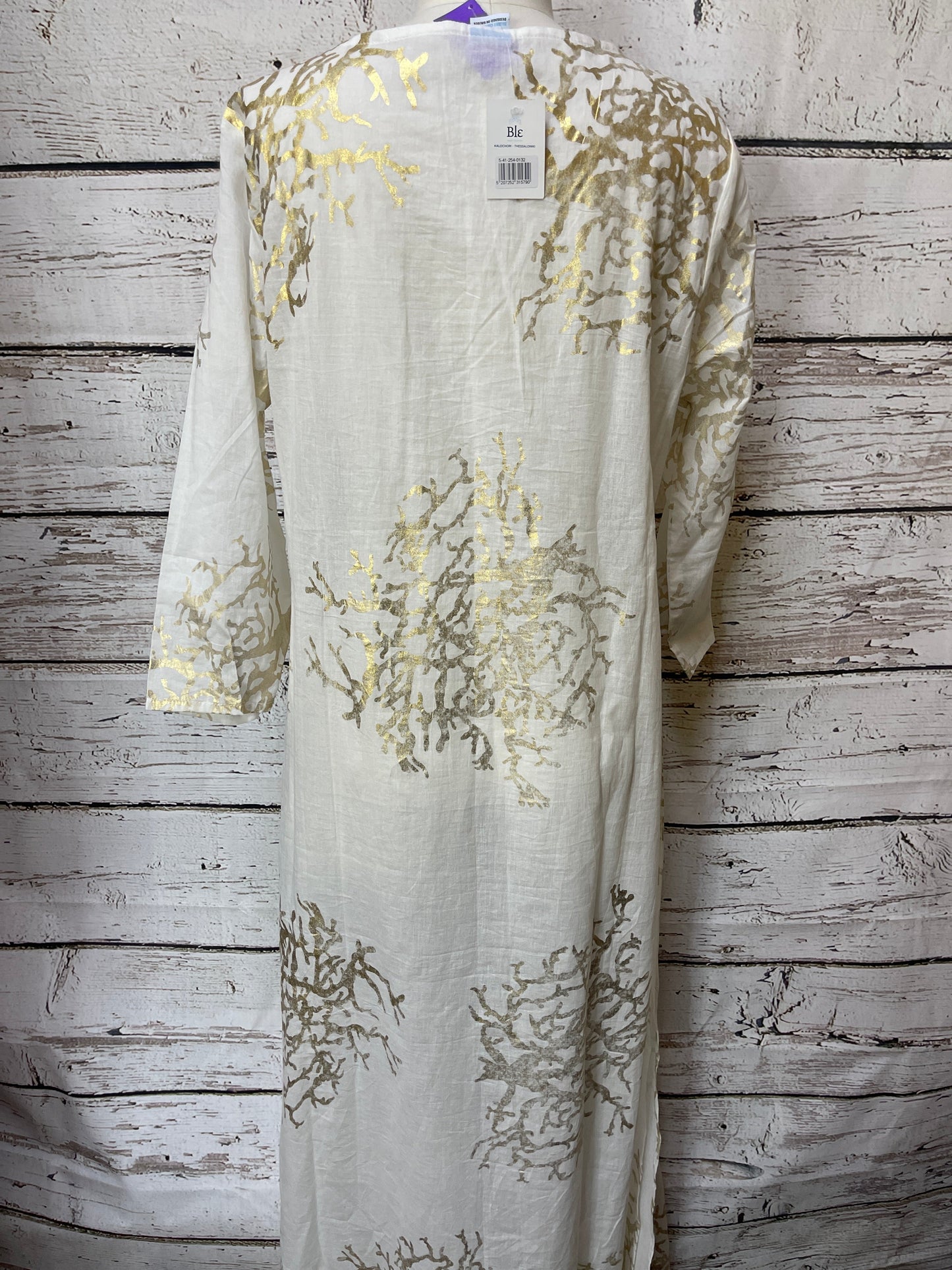 White Dress Casual Maxi Clothes Mentor, Size S