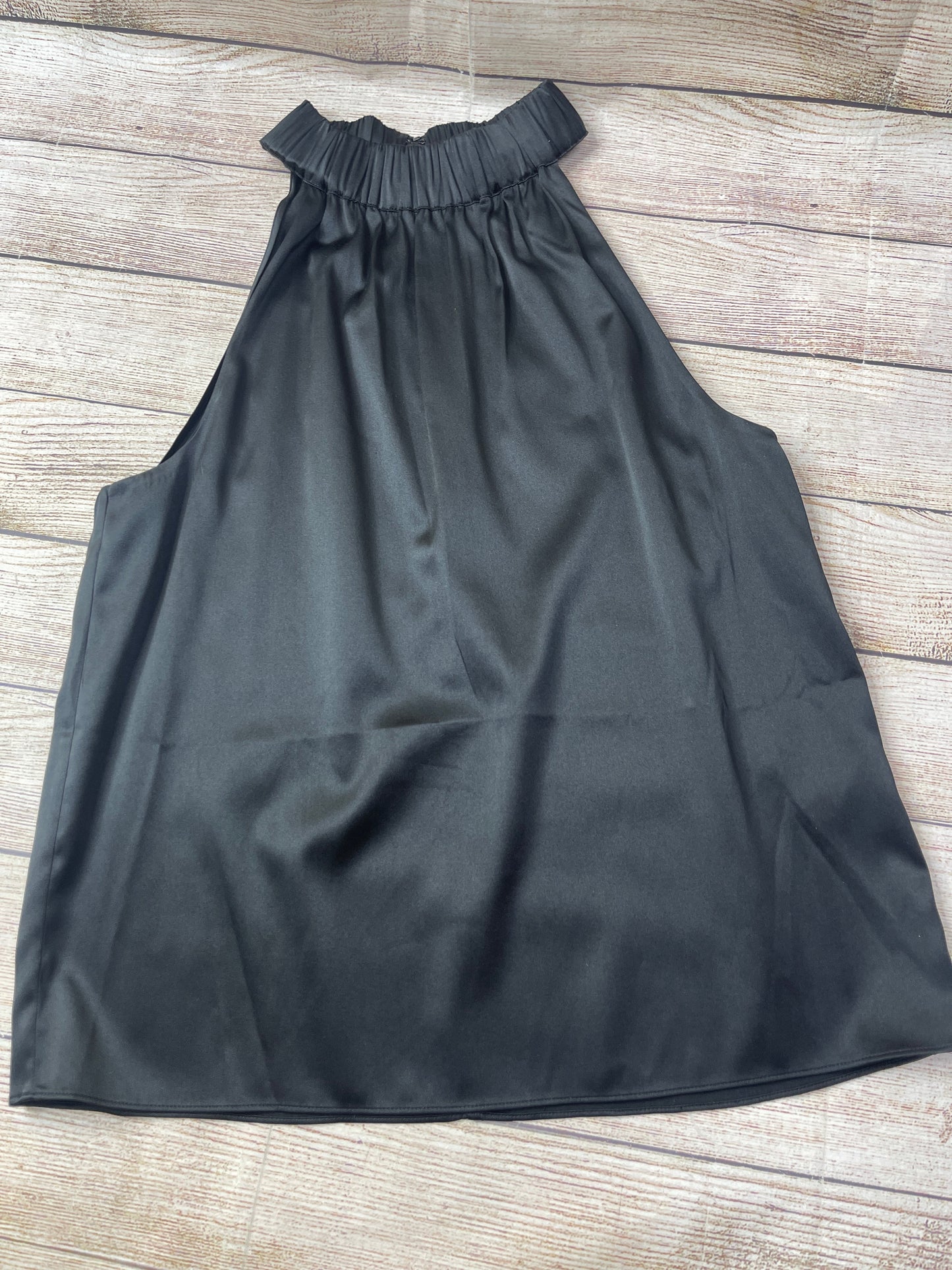 Black Blouse Sleeveless Frame, Size S