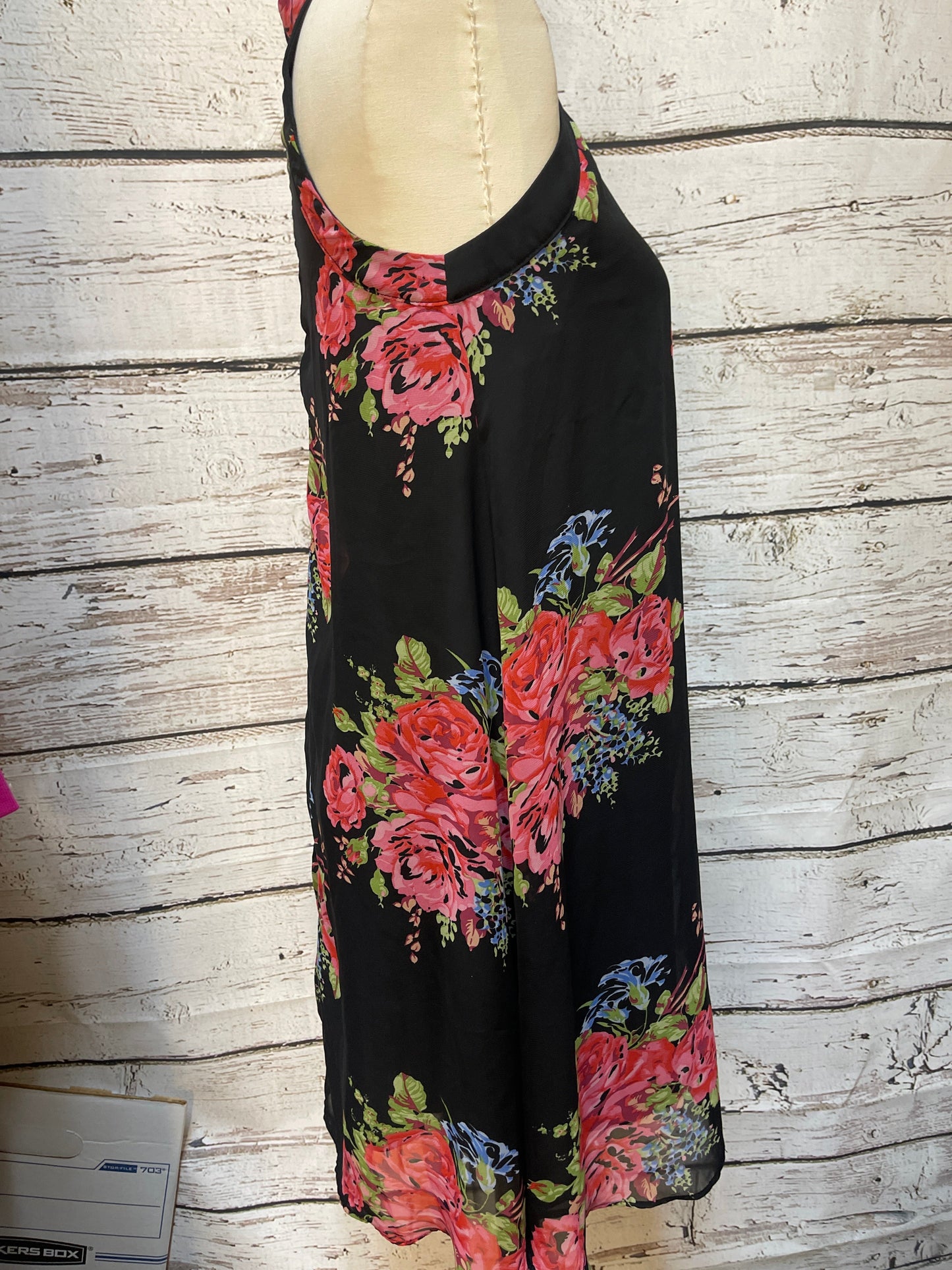 Black & Pink Dress Casual Short Betsey Johnson, Size Xs