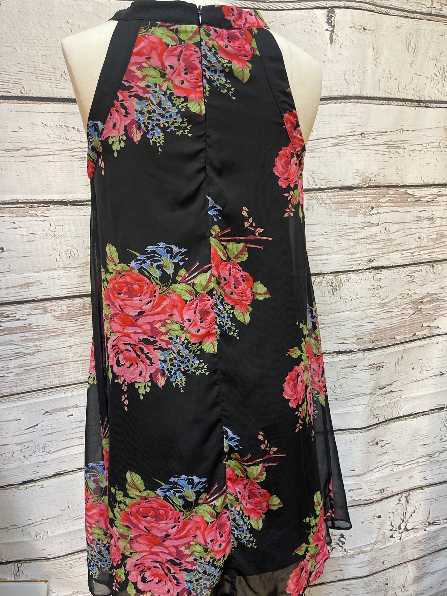 Black & Pink Dress Casual Short Betsey Johnson, Size Xs