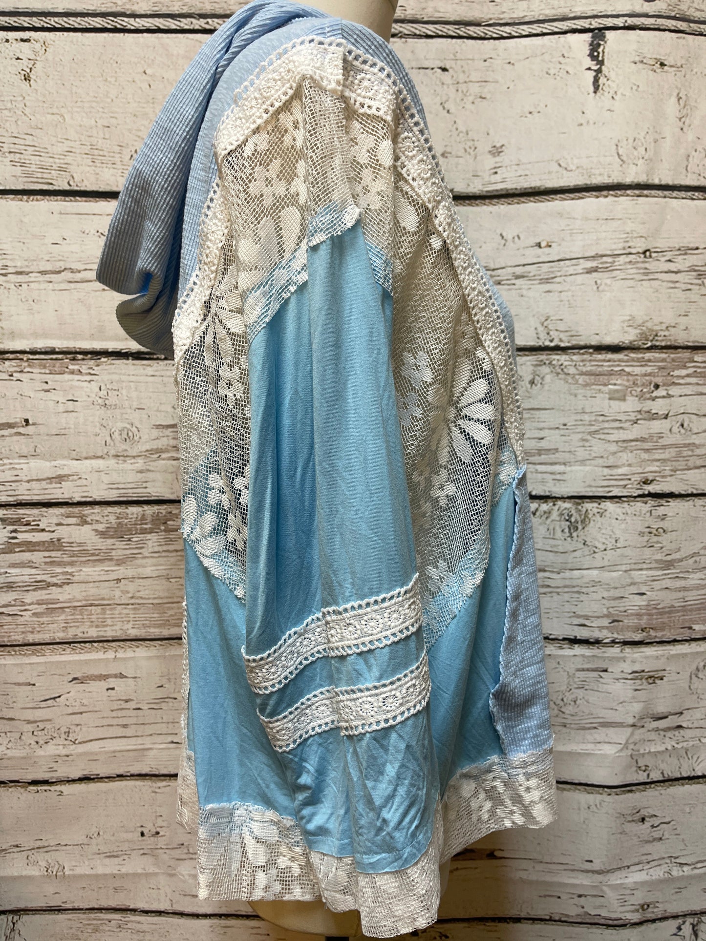 Cardigan By Pol In Aqua, Size: S