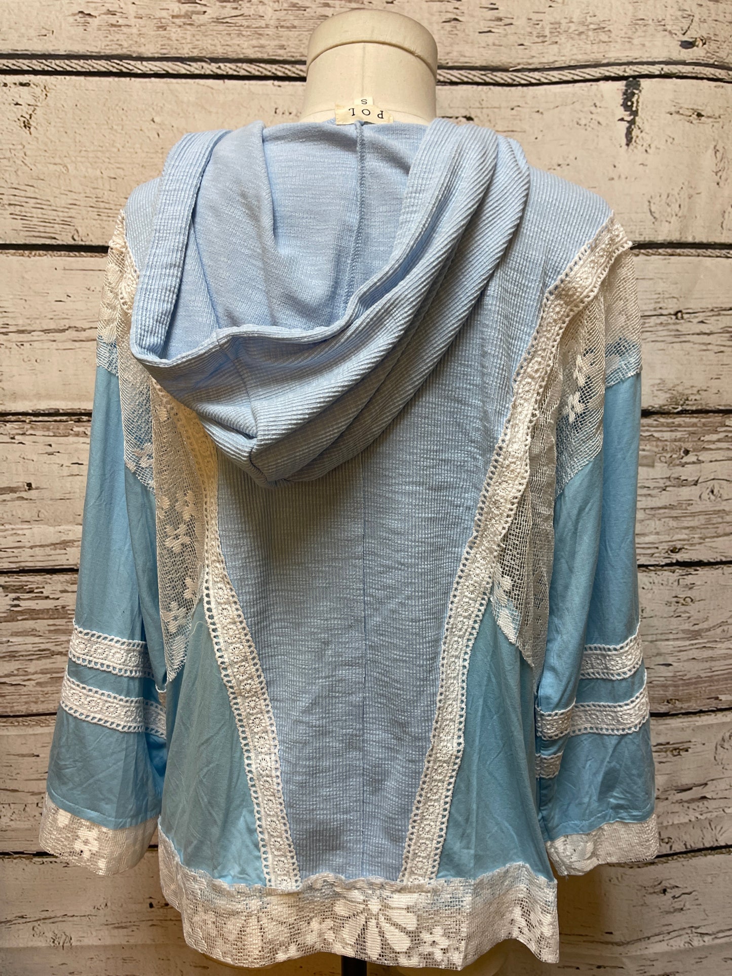 Cardigan By Pol In Aqua, Size: S