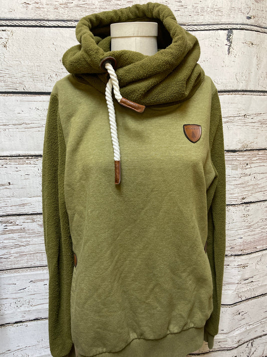 Sweatshirt Hoodie By Cmc In Green, Size: Xl