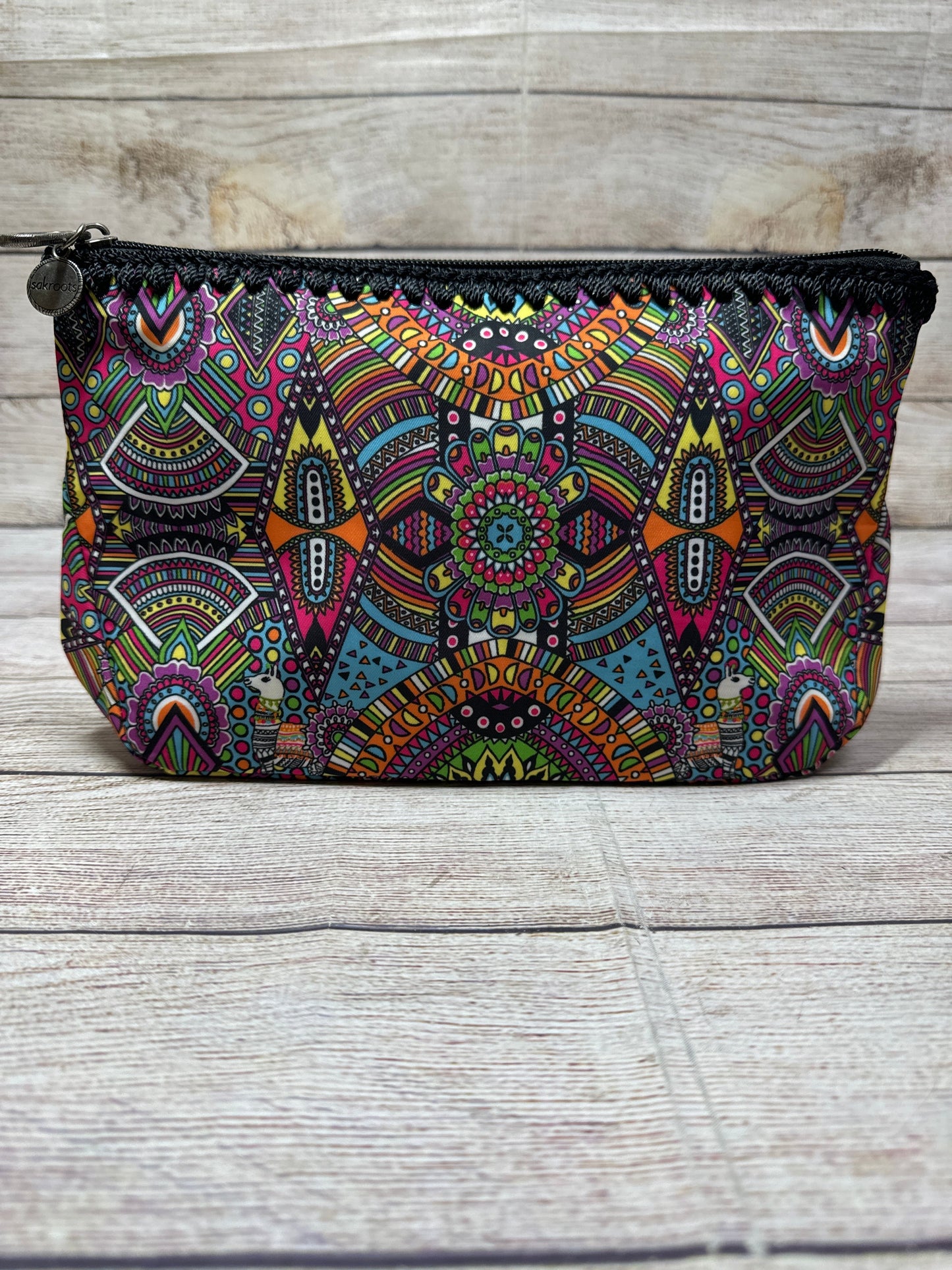 Makeup Bag By Sakroots, Size: Medium