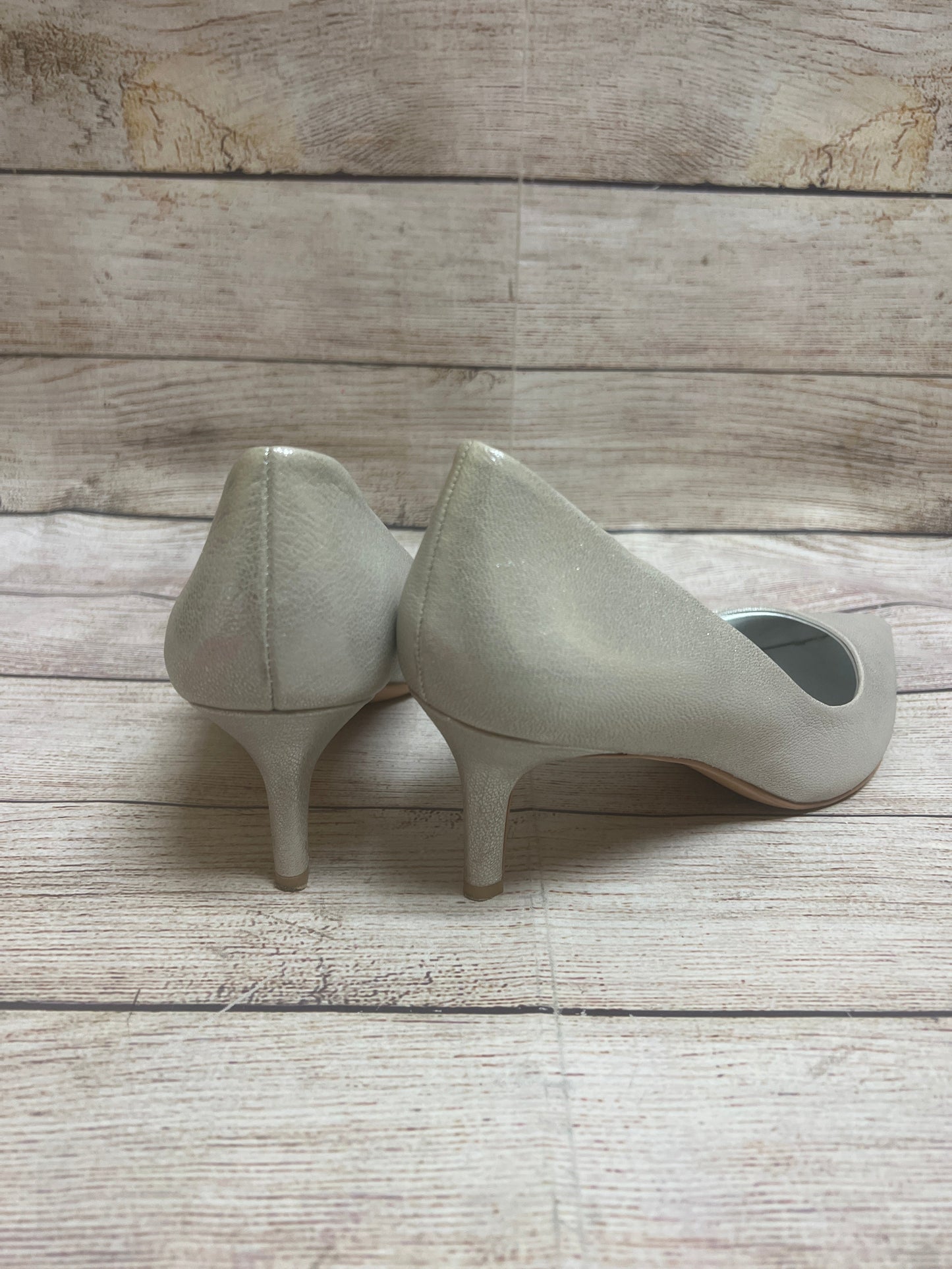 Shoes Heels Stiletto By Naturalizer In Silver, Size: 8.5