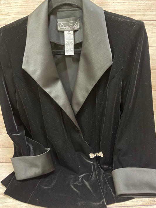 Blazer By Alex Evenings In Black, Size: M