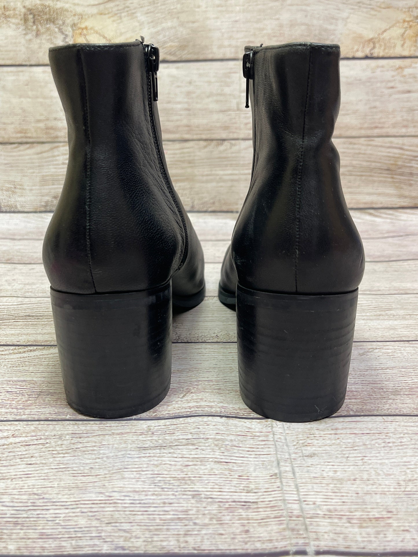 Boots Ankle Heels By Enzo Angiolini In Black, Size: 9.5