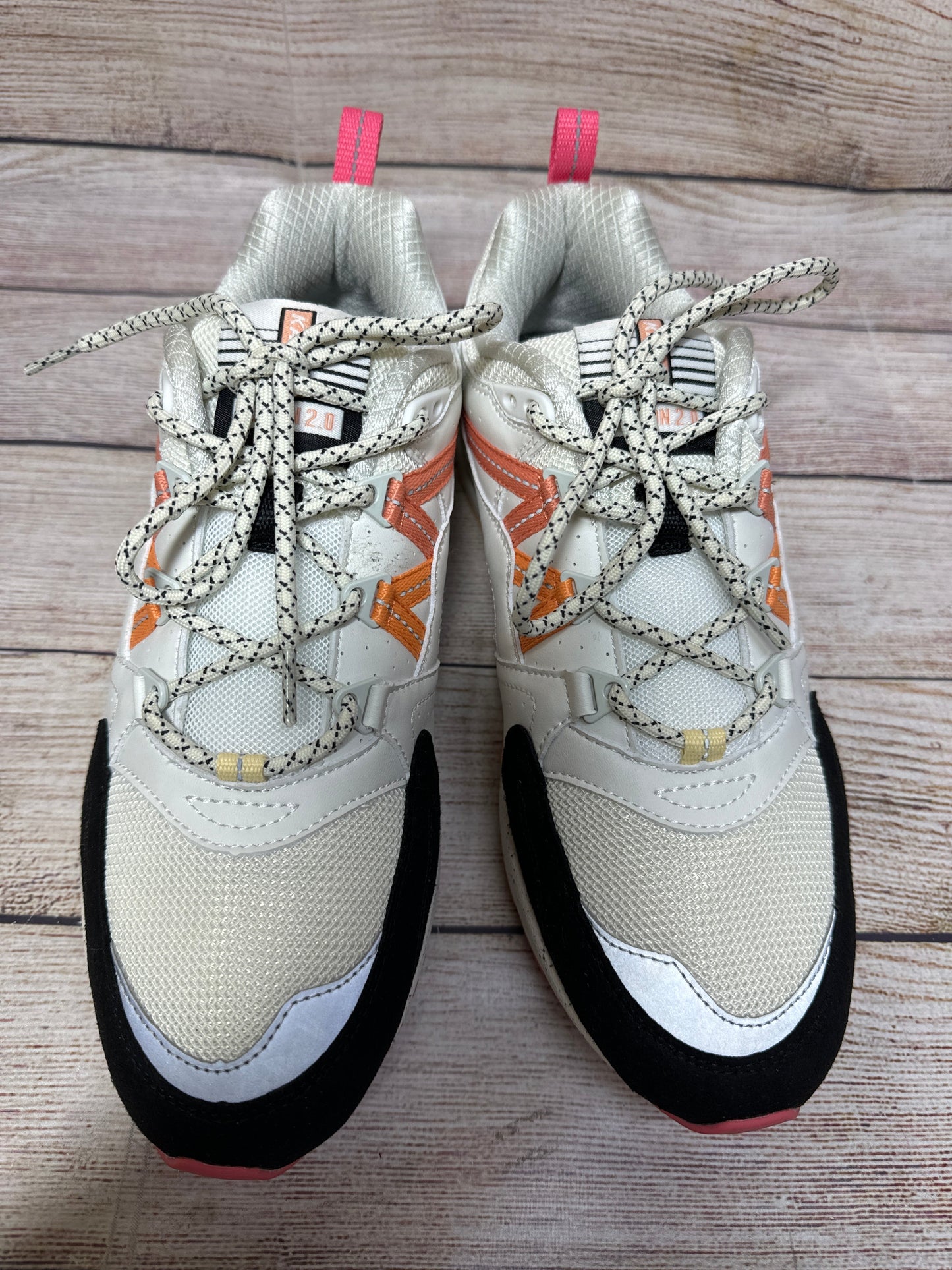 Shoes Athletic By Cmb In Cream & Orange, Size: 10.5